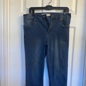 Stitches & Rivets Women's Dark Blue Straight Leg Jeans